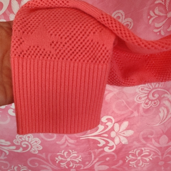 ASOS Curve Coral Button-Front Cardigan (NWOT) - Picture 4 of 5